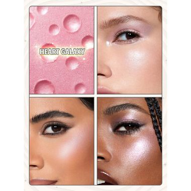Sheglam Lunar Glow Highlighter Heart Galaxy faces sheglam lunar glow highlighter heart galaxy