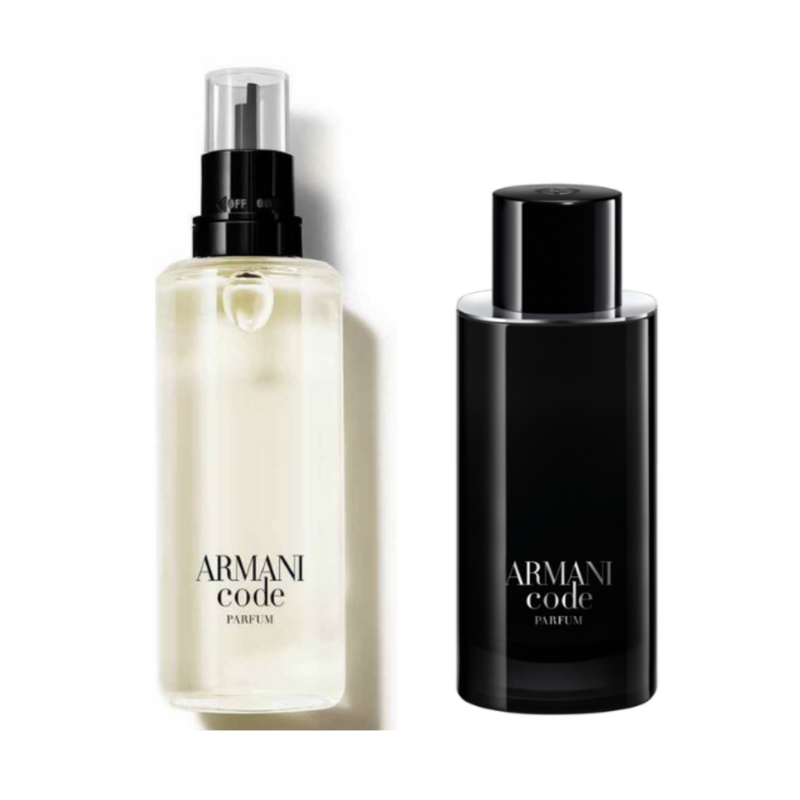 armani beauty code le parfum edp v150ml refill x code le parfum 75 ml