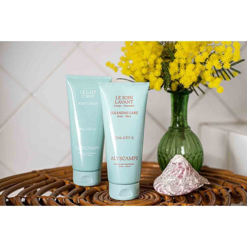 alyscamps le soin lavant corps et cheveux cleansing care body hair 200ml