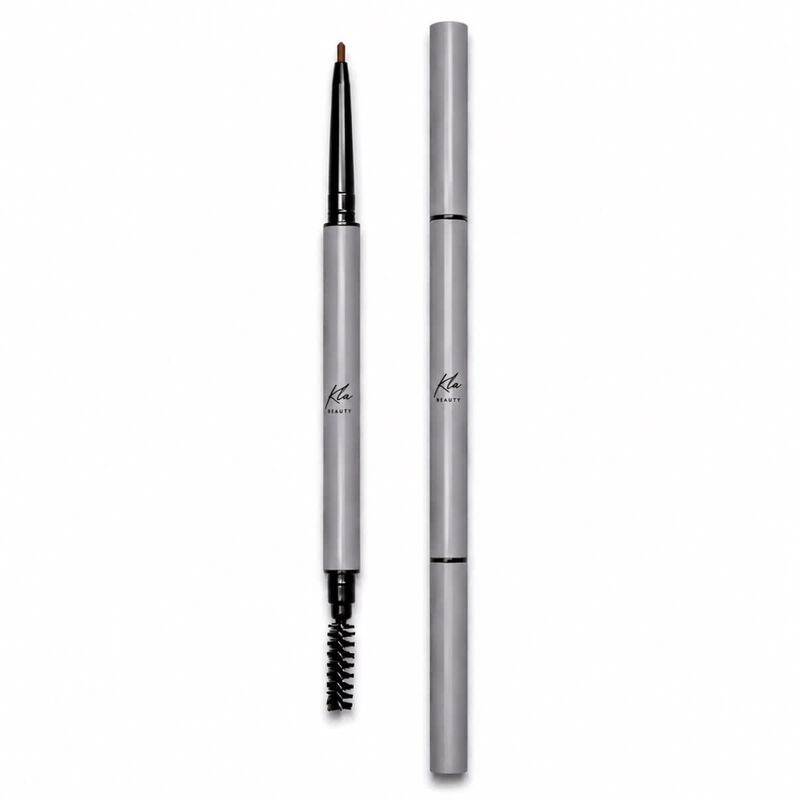 kla beauty brow set black brown