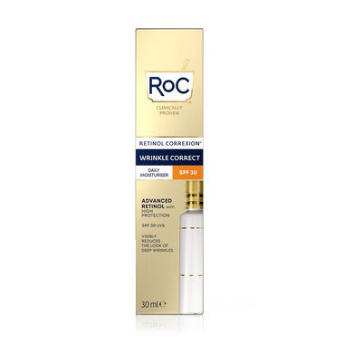 faces retinol correxion wrinkle correct daily moisturiser spf 30 30ml