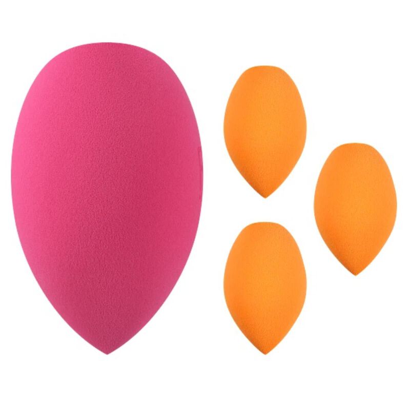 real techniques vivid escape xl + mini miracle complexion sponge kit
