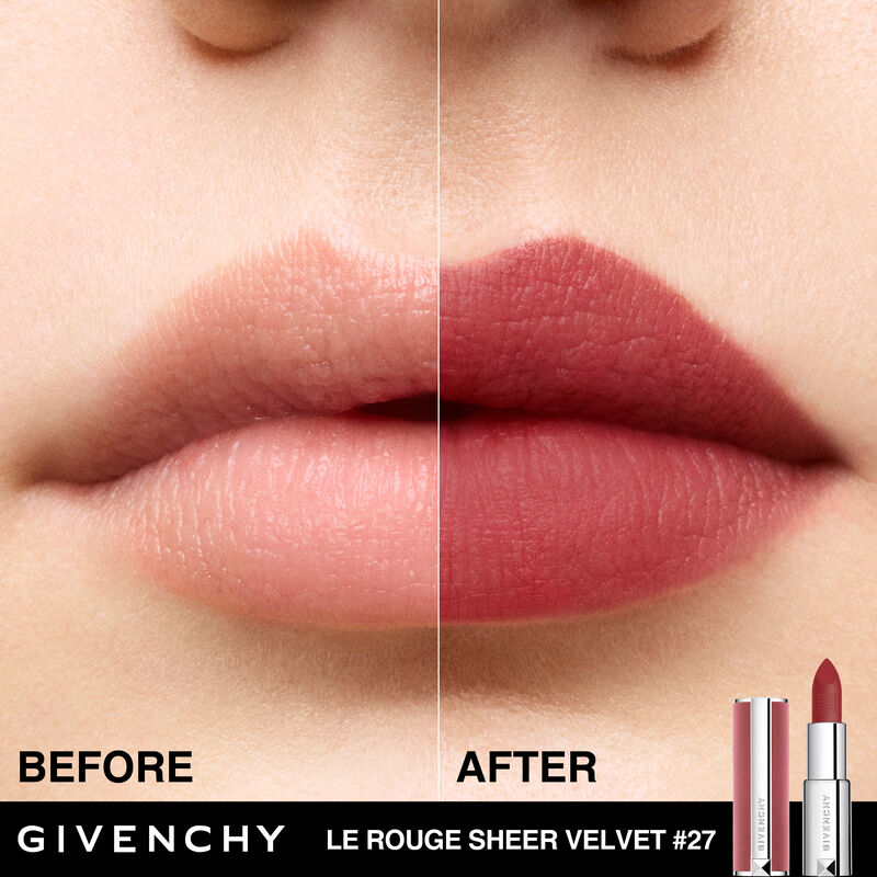 givenchy le rouge sheer velvet
