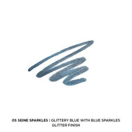 Drama Liqui Pencil Waterproof Eyeliner 05 Seine Sparkles faces drama liqui pencil waterproof eyeliner 05 seine sparkles