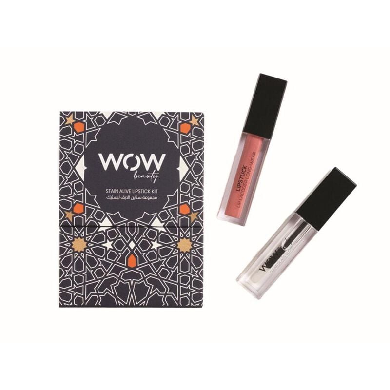 wow beauty stain alive lipstick kit