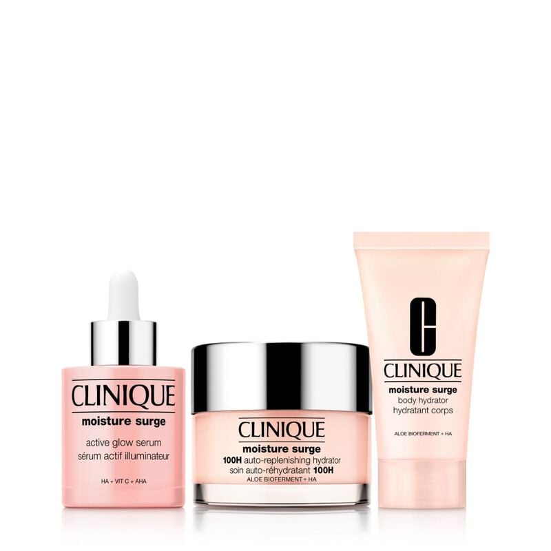 كلينيك طقم الترطيب المتكامل headtotoe hydrators skincare