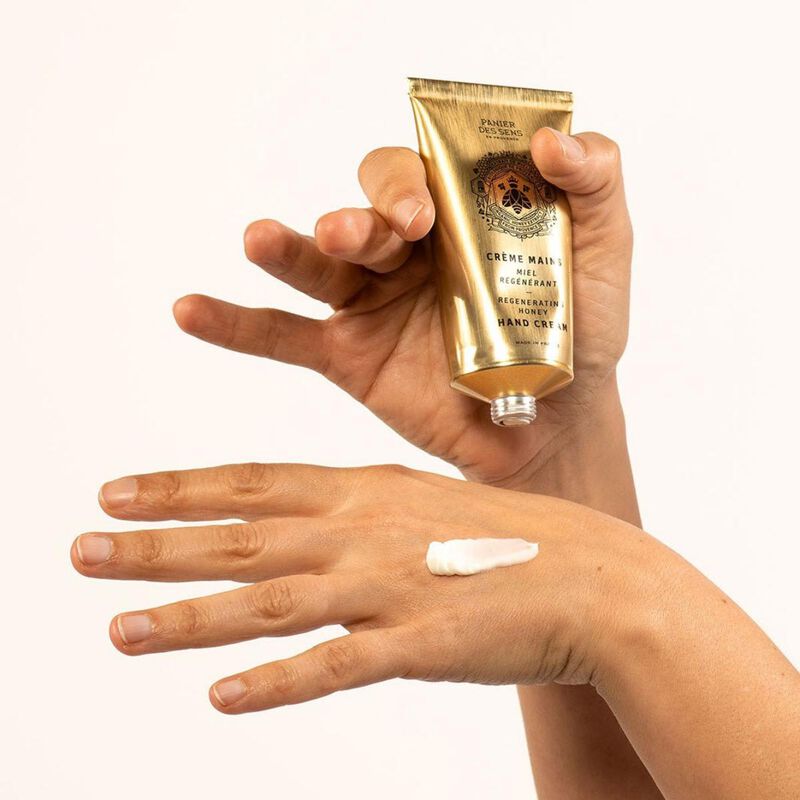 panier des sens intemporels honey hand cream