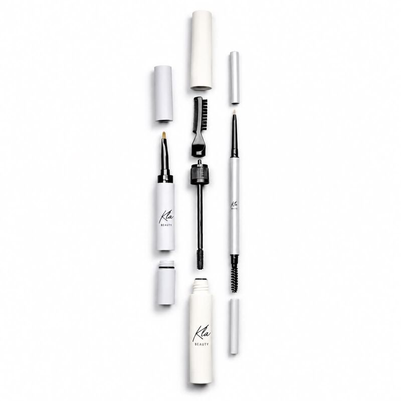 kla beauty brow set deep brown