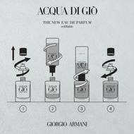 Acqua Di Gio Eau De Parfum Refill bottle faces acqua di gio eau de parfum refill bottle