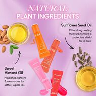 faces summer fig glowing color lip balm nourishing  shining  moisturizing