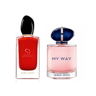 faces s  passione edp 50ml x  my way edp 50ml