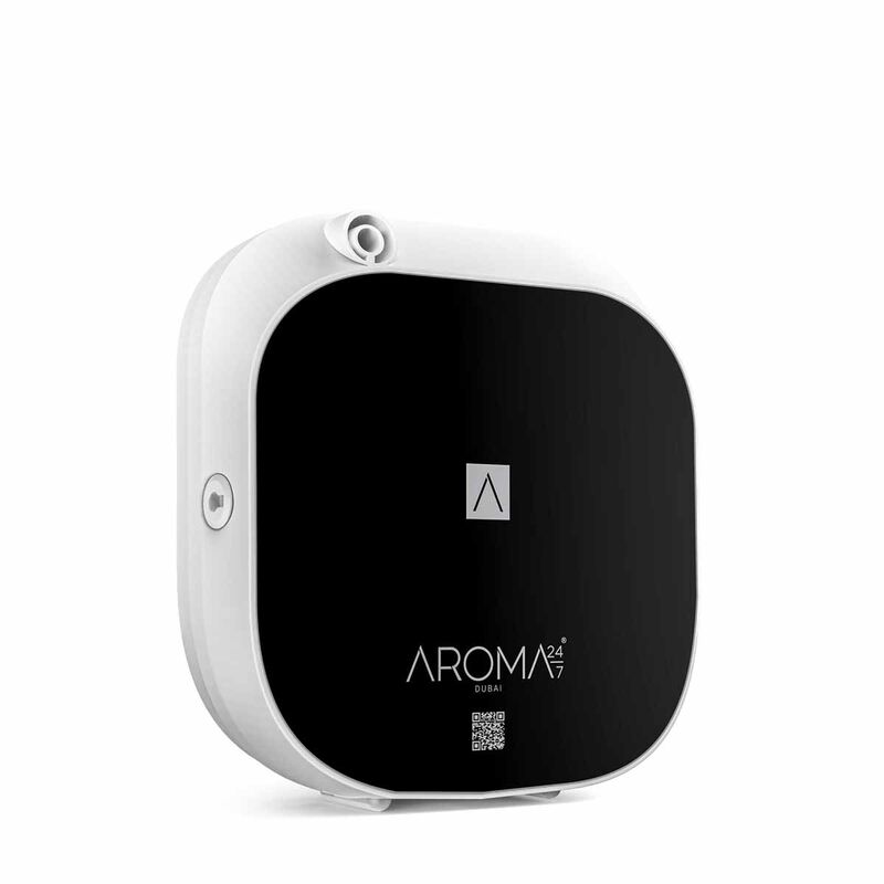 اروما 24/7 جهاز معطر الجو ايرماكس 100 اسود و بيض