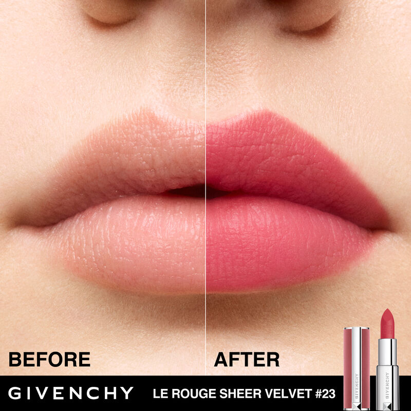 givenchy le rouge sheer velvet
