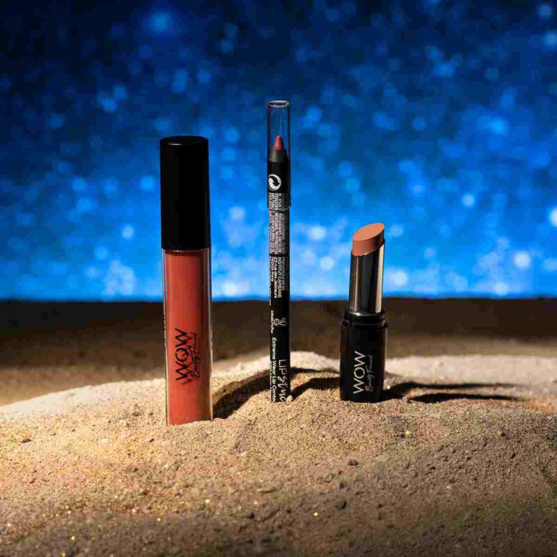 واو بيوتي ليالي مجموعة المكياج للشفاه