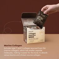 Chocolate Collagen Peptides 15 Sachets faces chocolate collagen peptides 15 sachets