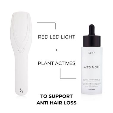 faces مجموعة ذا هير بوست   سيروم نيد مور ومشط علاجي بضوء ليد