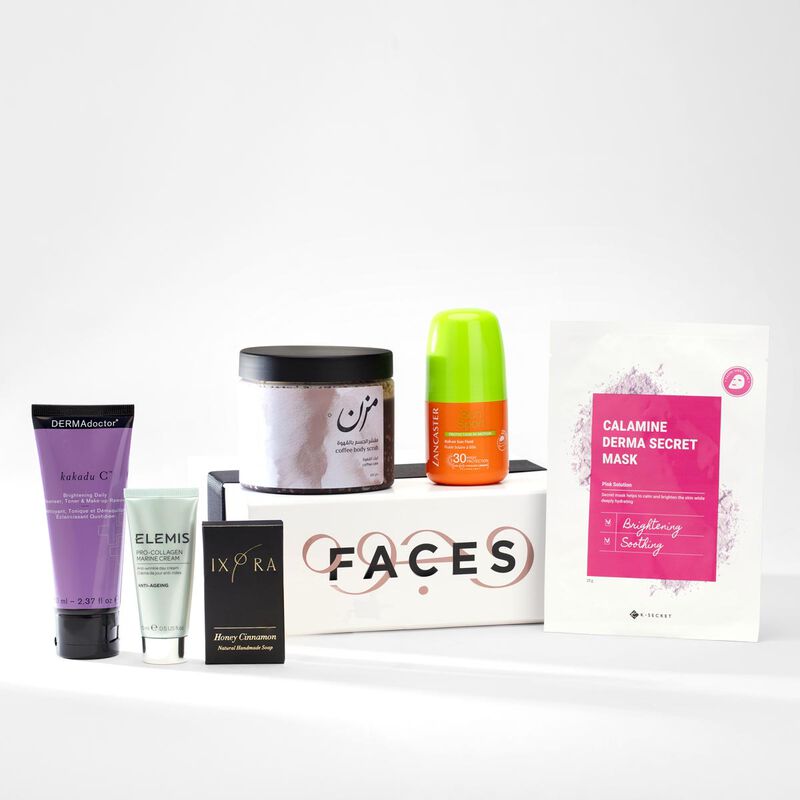 faces مجموعة العناية بالبشرة غذي بشرتك