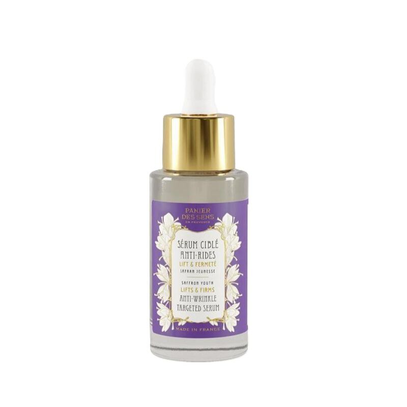 panier des sens saffron youth antiwrinkle targeted serum
