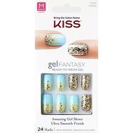 faces kiss gel nails painted veil kgn03