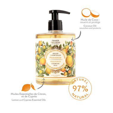 faces essentials provence liquid marseille soap