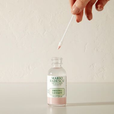 faces drying lotion