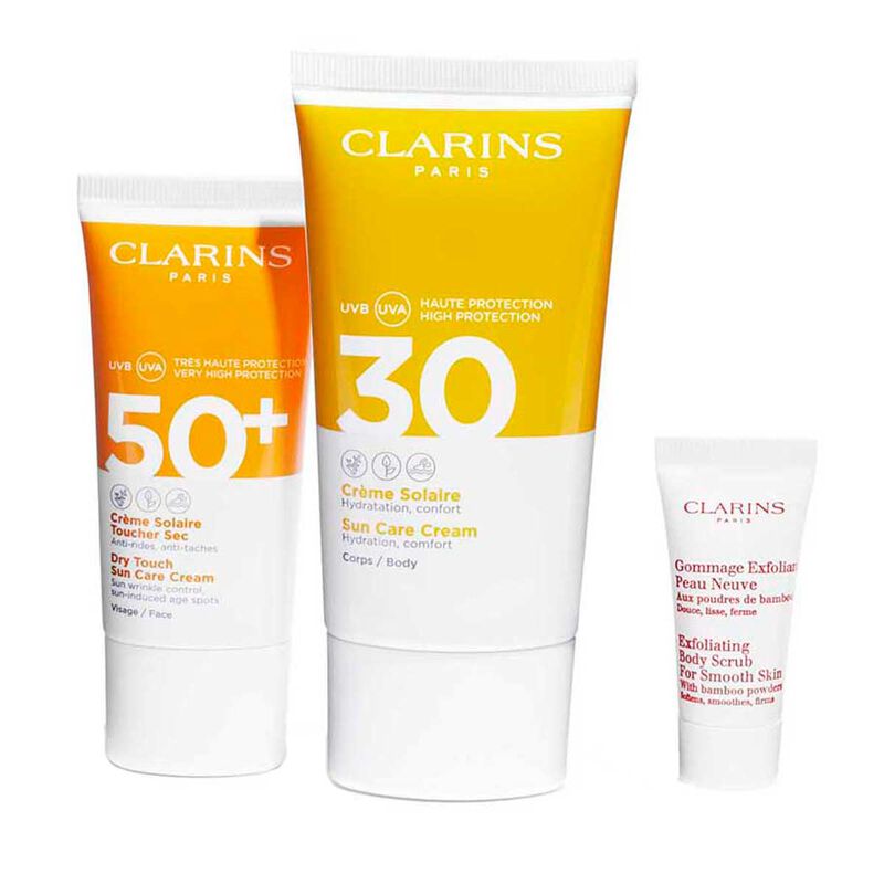clarins sun care essentials
