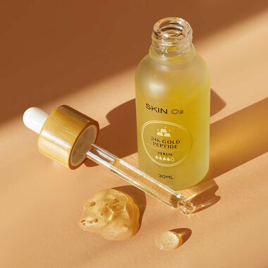 24K Gold Peptide Serum faces 24k gold peptide serum