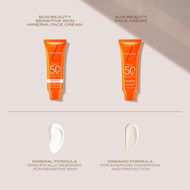 faces sun beauty sensitive skin mineral spf50