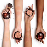 faces terracotta light powder