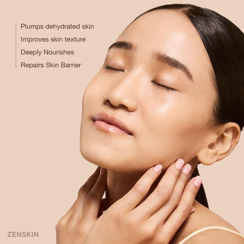 zenskin snail mucin and peptide skin revive cream