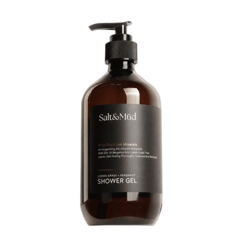 salt & mud shower gel with dead sea minerals