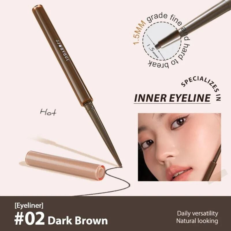 judydoll ultrafine eyeliner #02dark brown