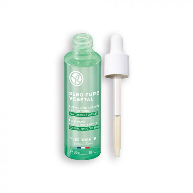 yves rocher rebalancing and antioxidant essence serum for blemishprone skin