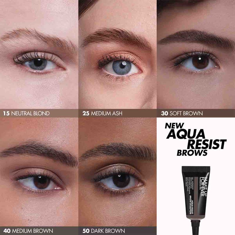 make up for ever aqua resist brow sculptor kit