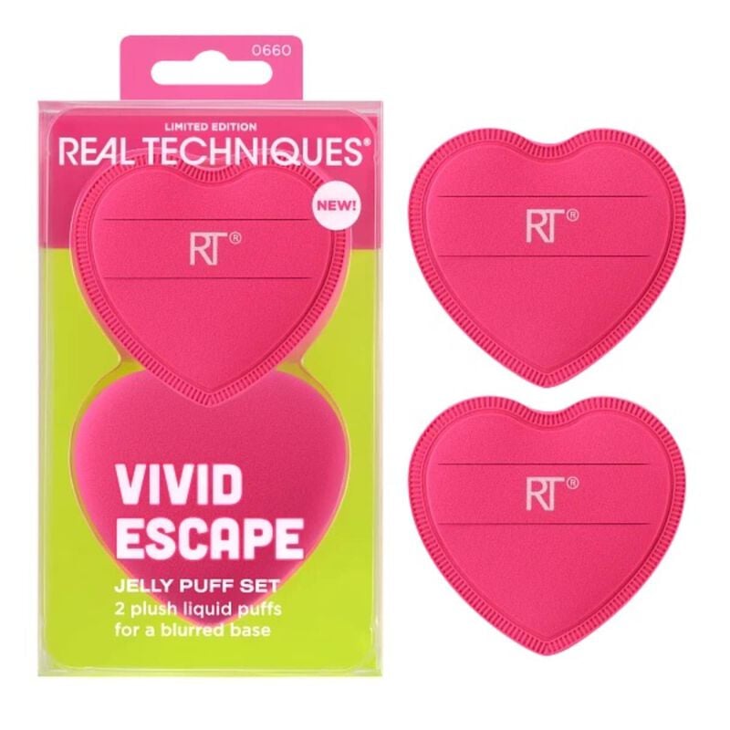 real techniques vivid escape jelly puff set