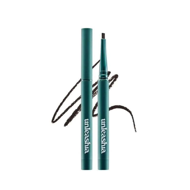 unleashia easy glide flat eyeliner no.2 mood brown