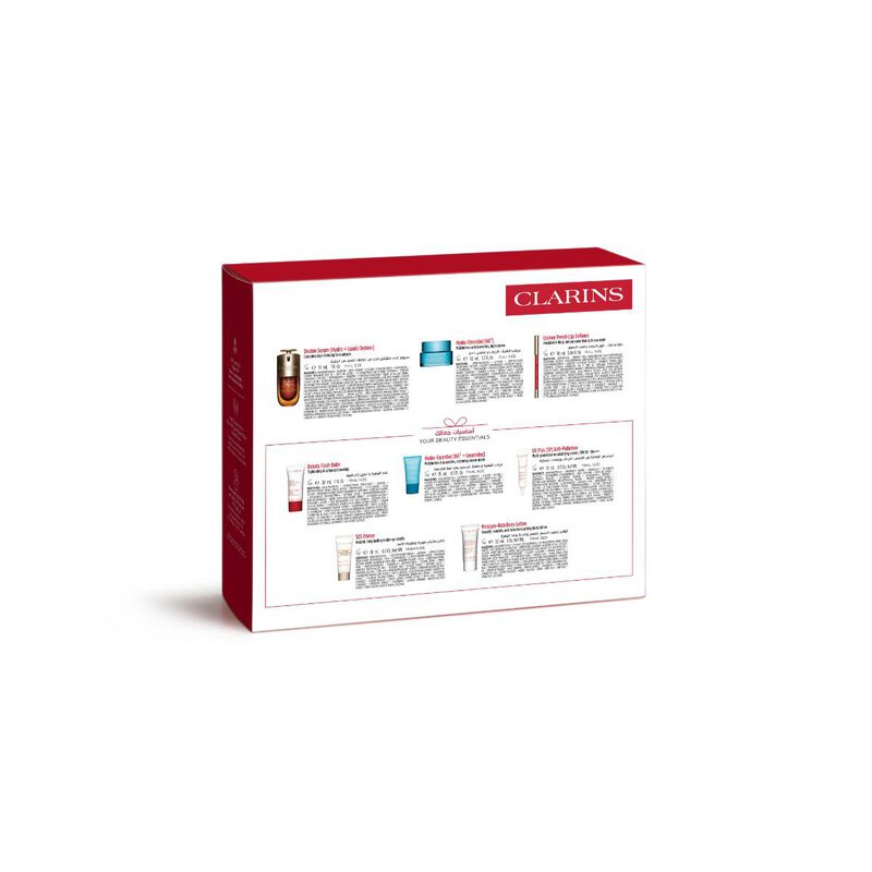 clarins double serum & hydra essentiel collection