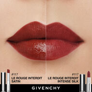 Le Rouge Interdit Satin faces le rouge interdit satin
