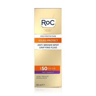 faces soleil protect anti brown spots unifying fluid spf 50 50ml