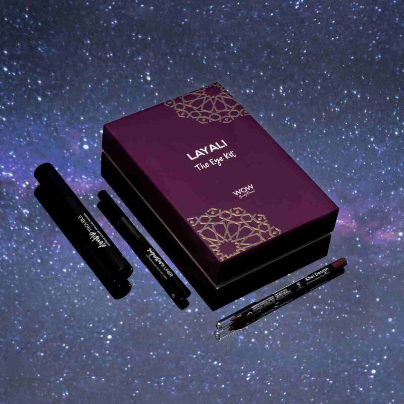 واو بيوتي ليالي مجموعة المكياج للعيون