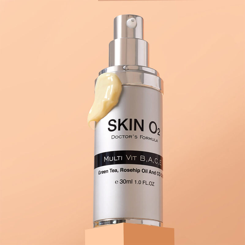 سكين أو تو مزيج متعدد فيتامينات b و a و c و e