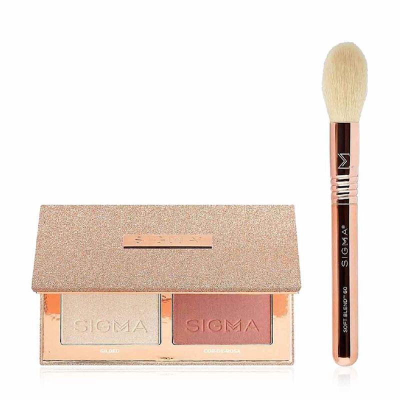 سيجما بيوتي مجموعة بلاشر وهايلايتر روز جلو تشيك دو