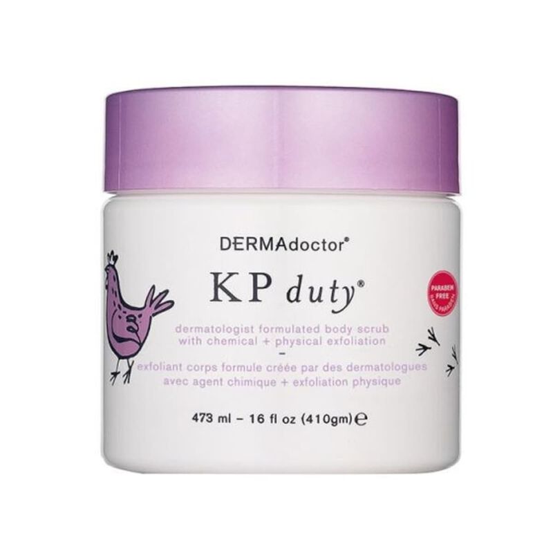 dermadoctor kp duty dermatologist formulated body scrub 410g