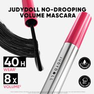 faces no drooping volume mascara black