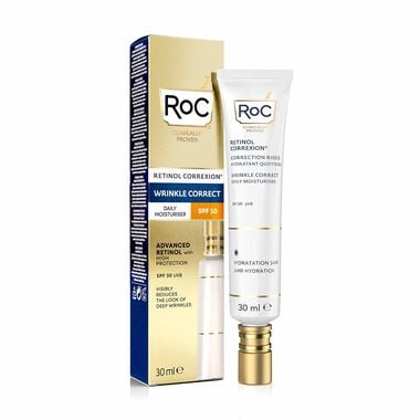 faces retinol correxion wrinkle correct daily moisturiser spf 30 30ml