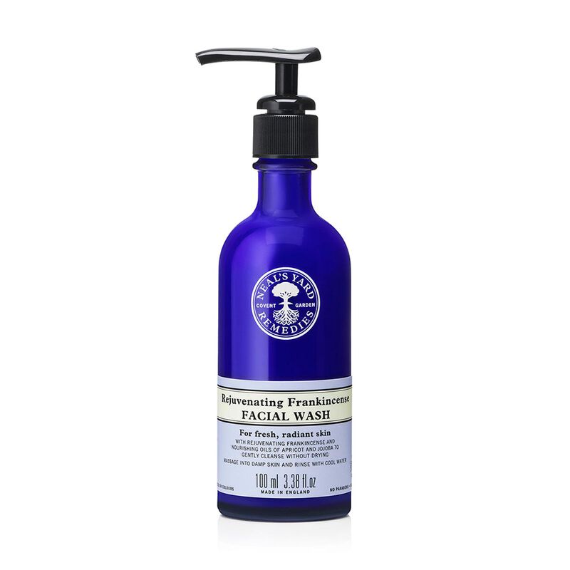 neal's yard remedies rejuvenating frankincense facial wash 100ml