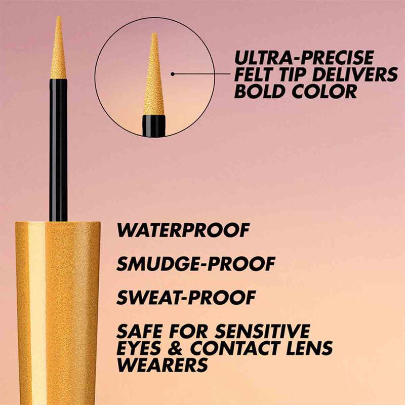 ميك اب فور ايفر محدد عيون سائل اكوا ريزيست كولور إنك