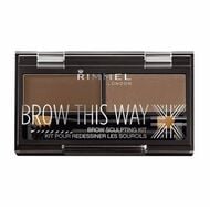 Brow This Way Eyebrow Sculpting Kit 002 Medium Brown faces brow this way eyebrow sculpting kit 002 medium brown