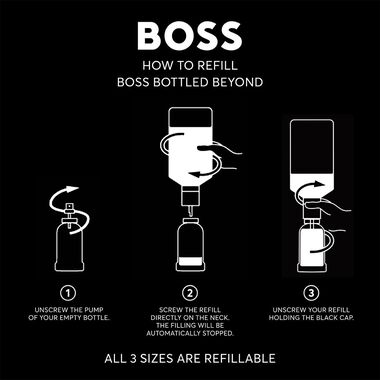 faces boss bottled beyond refill