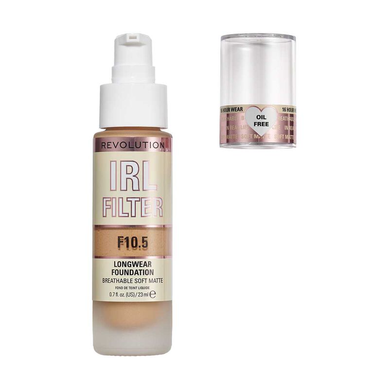 revolution revolution irl filter longwear foundation f105